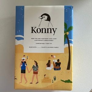 Brand new black summer mesh Konny wrap size small